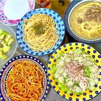 昼食 パスタなど|ふわふわさん