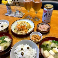 むかご飯でノンアルデー| じゅんさんさん