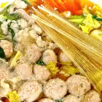 夕飯 モツ鍋| ふわふわさん