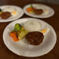 ハンバーグプレート|さあママさん