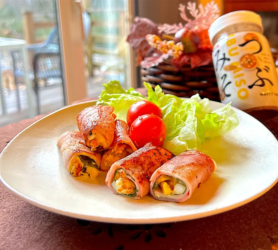 卵サラダのハム巻き|リンリンさん