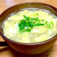 ふわふわ玉子のお味噌汁🍀|まいりさん