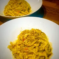 Dinner ! Dinner ! 
Creamy Avocado & Tomato Mozzarella Cheese sauce Pasta with Cracked Black Pepper and  Parmesan 
#pasta #homemade
#homecooking
#ilovecooking
#a|Emanuel Hayashiさん