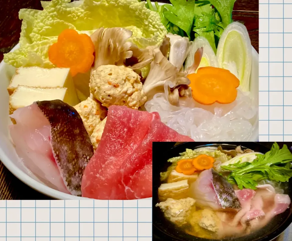 今宵は手抜きで「一人 寄せ鍋」|mottoさん