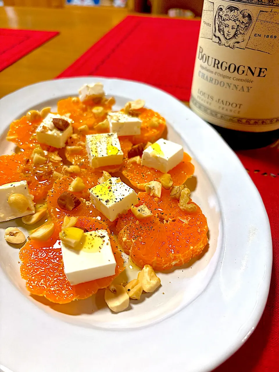 みかん×クリチ×ナッツ🍊|おかちさん