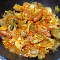 トマト鍋|けろよんさん