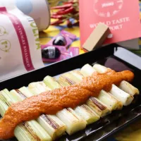 🇪🇸ネギのカルソッツ風 ロメスコソース🇪🇸