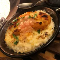 アズフラ家の明太子とクリームコロッケのドリア|アズフラさん