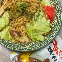 サッポロ一番アラビアン焼そばキャベツ多め|Morito Kamiyaさん