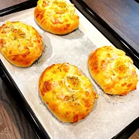 たまごとチーズのパン| きょんきょんさん