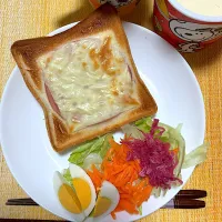 ハムチーズトースト|akkoさん