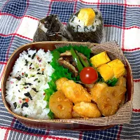 鷄マヨれんこん弁当|SaDaさん