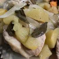 ポークと紅玉煮込み|estrellaさん