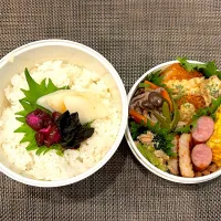 高校生息子のお弁当🍱 白身魚フライ弁当🍱|Snow10さん