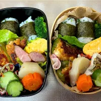 ピーマン肉詰めがメイン。#毎日のお弁当記録|じゅんちゃんさん