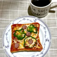 忙しい日の朝ごパン| ガリ子ちゃん⸜( •⌄• )⸝さん