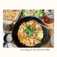 ある日の晩ごはん。|aki_puさん