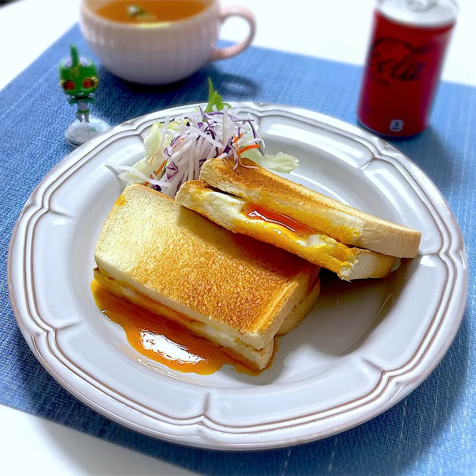 マヨたまトーストサンド|アルティッチョさん