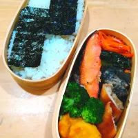 しゃけ弁当①|NOZUさん