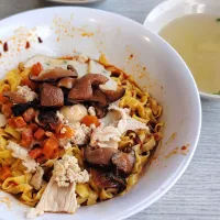 Delicious Spicy Meepok minced pork mushroom 🍄🐽🤤😋😍|🍒lynnlicious🍒さん