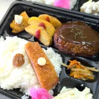 ハンバーグ弁当|景子さん