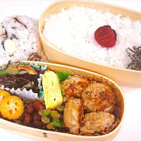 12/9 高1男子弁当☆おにぎりもどうぞ|ペイたさん
