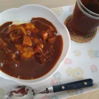 レトルトカレーライス|しまだ ちえこさん