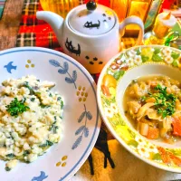 残りご飯一膳で作ったチーズリゾット|橘葵さん