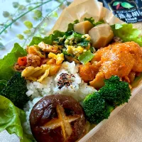 【誤差あり弁当】チキンマヨと里芋弁当|まなまな♡さん