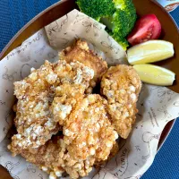 ザクザク食感♪鶏唐揚げ😋|ナツ1224さん