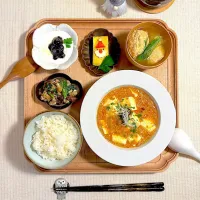 麻婆豆腐のおぼんごはん|すずさん