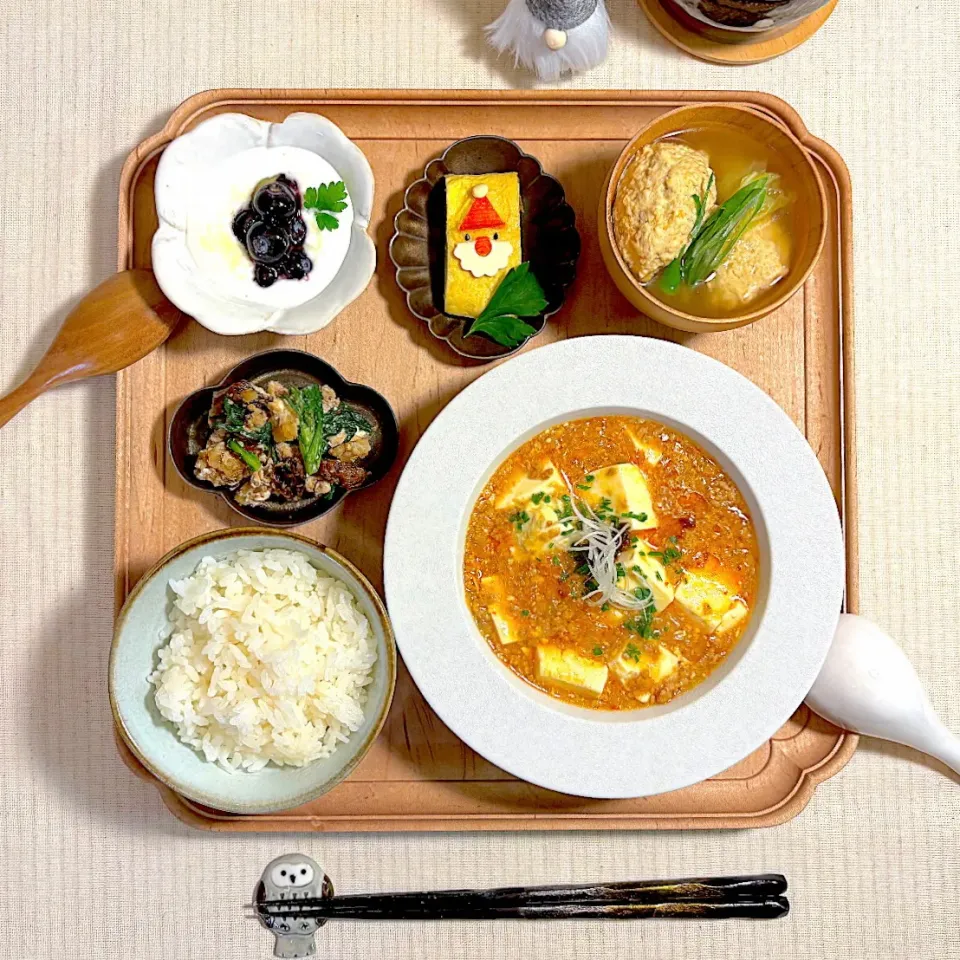 麻婆豆腐のおぼんごはん|すずさん