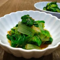 白菜苗のお浸し|古尾谷りかこさん