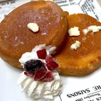 おやつ　米粉パンケーキ|あいさん