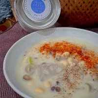 🇪🇸Sopa de soja（ソパ・デ・ソハ） 大豆のスープ| くまちゃんさん