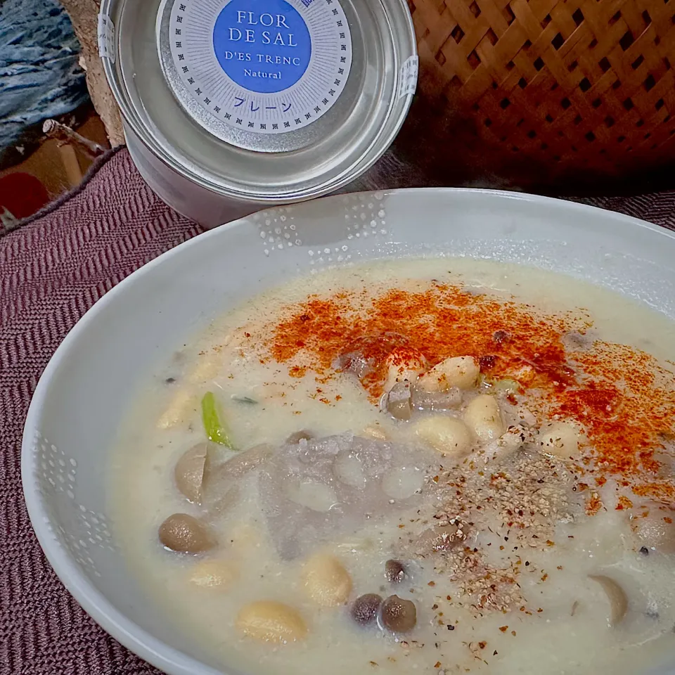 🇪🇸Sopa de soja（ソパ・デ・ソハ） 大豆のスープ|くまちゃんさん