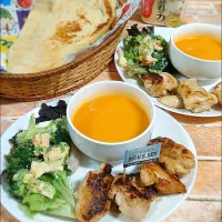 タンドリーチキン&ナン