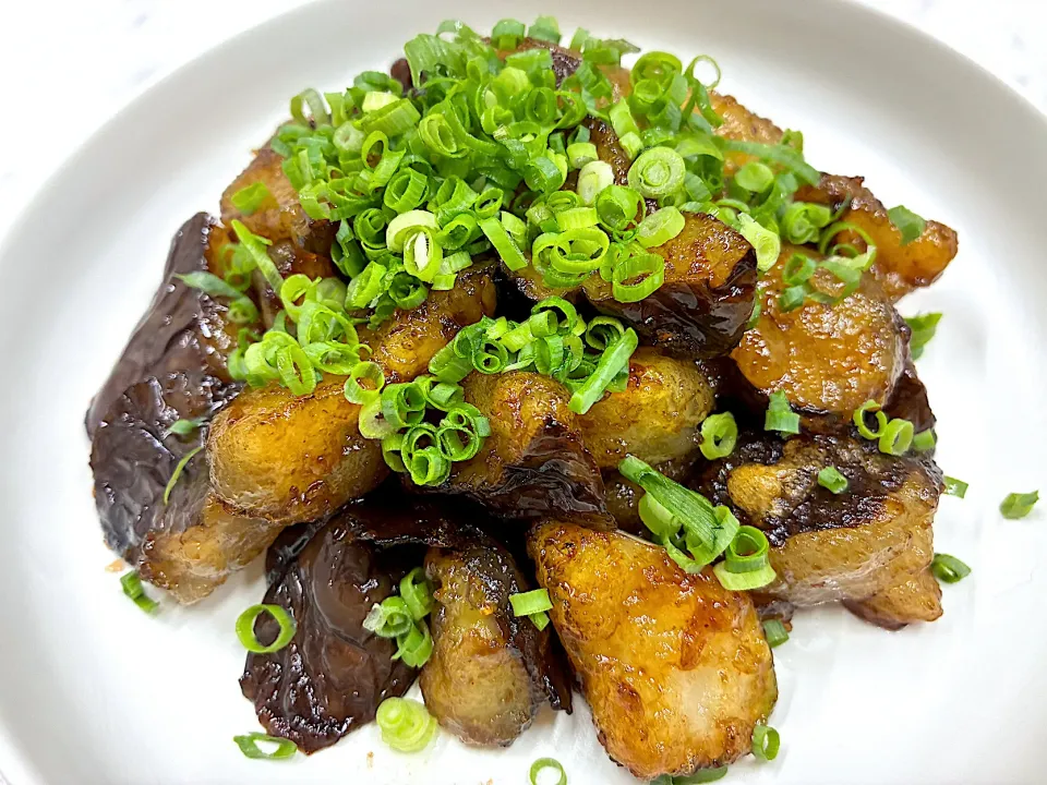 長なすの味ぽん絡め|みほままこさん