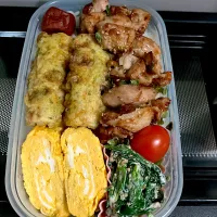 旦那ちゃん弁当╰(*´︶`*)╯♡|ちゃびきゅさん