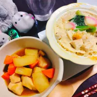 小田巻き蒸し、大根と鶏肉の煮物|サトリさん