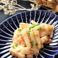 長芋の明太子炒め|めいめいさん