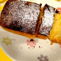 柚子パウンドケーキ|もちもちだいたいひこ🐺さん
