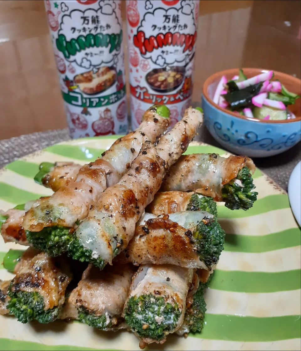 スティックセニョール豚巻き🥦|びせんさん