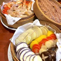 今日は蒸籠蒸し料理|mokoさん