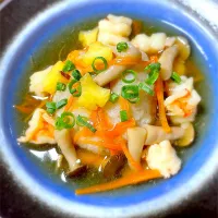 蓮根饅頭餡掛け|藤田 まり子さん