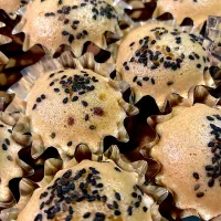 明日のおやつの黒糖蒸しパン|tamiさん