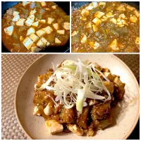 Sichuan style bean curd&egg plant(Mapo Tofu&🍆) 🇨🇳麻婆豆腐&茄子　by daughter|🌈Ami🍻さん