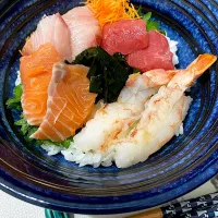 海鮮丼|単身赴任のっちさん