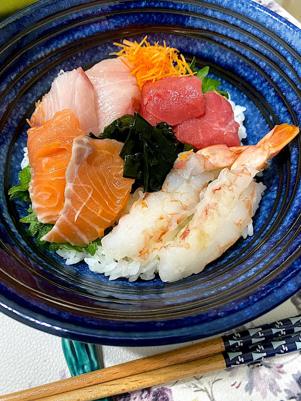 海鮮丼|単身赴任のっちさん