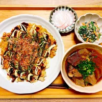 🌾夜【米粉お好み焼き＆牛すじ大根】🐮|Laniさん